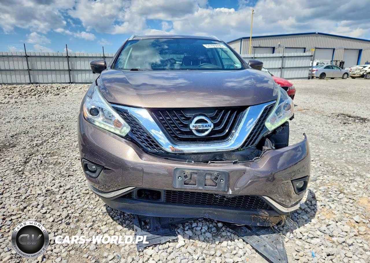 2017 Nissan Murano Sl VIN:5N1AZ2MH0HN109350 - 5
