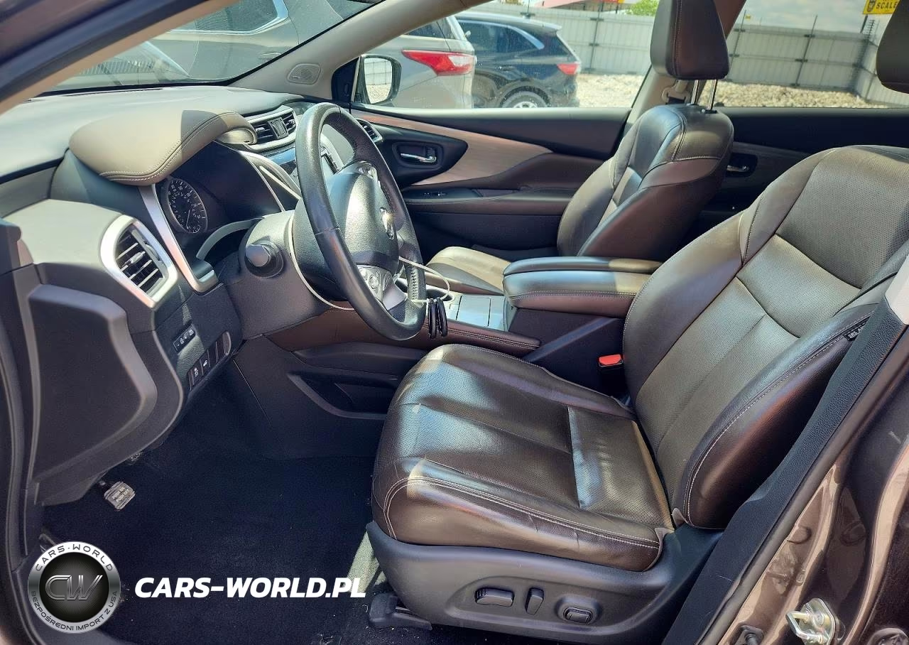2017 Nissan Murano Sl VIN:5N1AZ2MH0HN109350 - 7