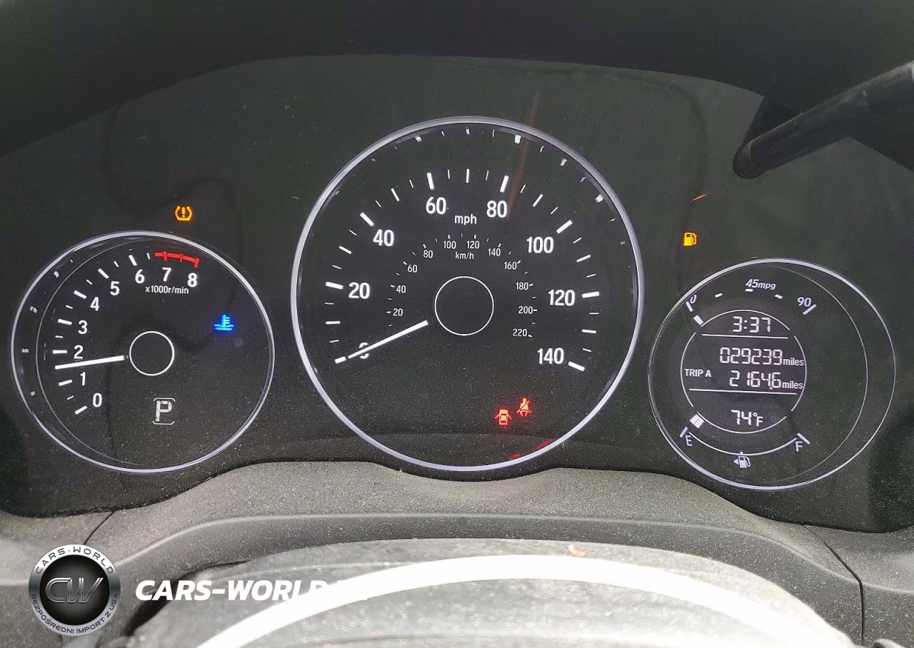 2021 Honda Hr-V Lx VIN:3CZRU5H30MM727482 - 9