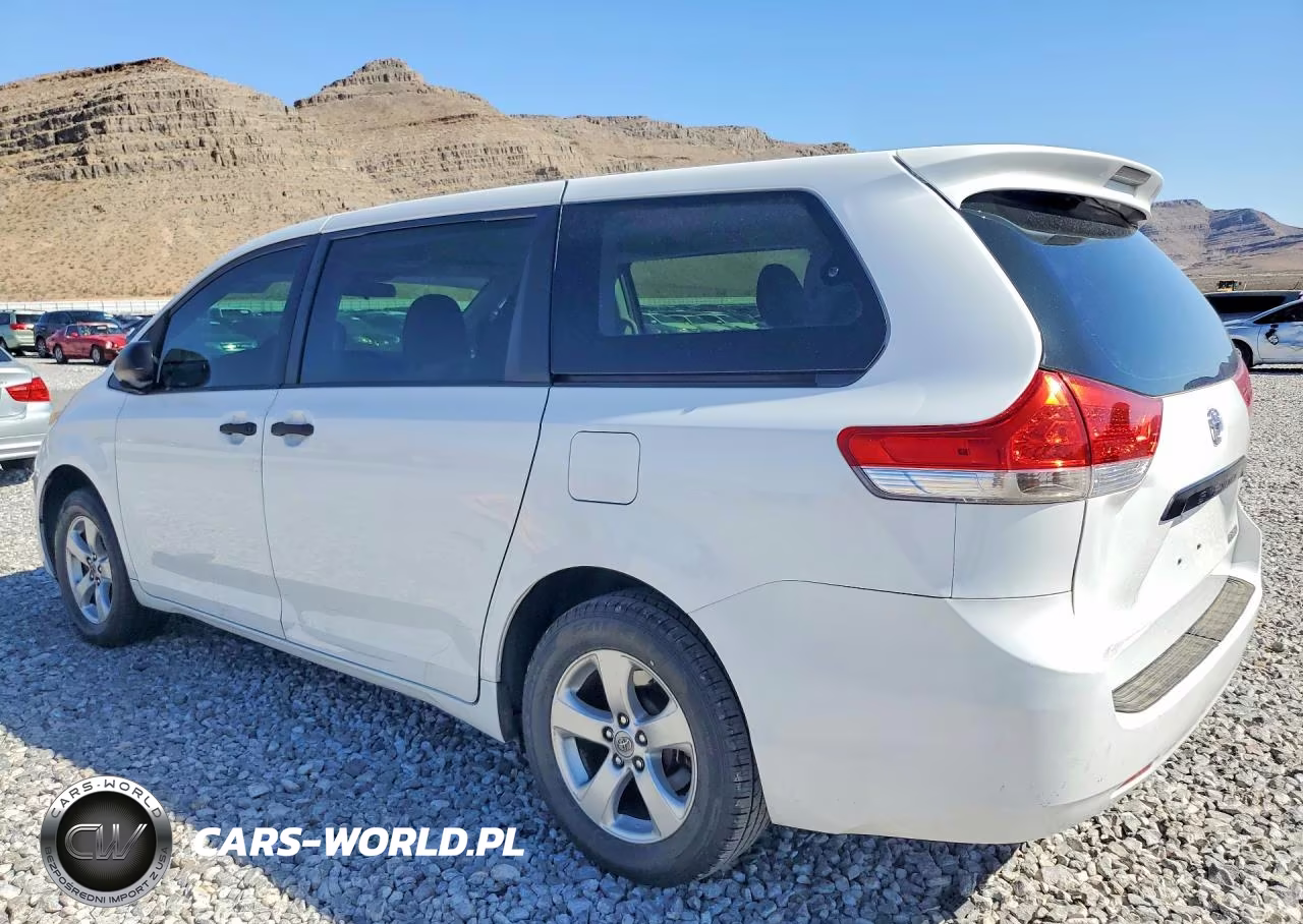 2012 Toyota Sienna Base 7-Passenger VIN:5TDKA3DC3CS010325 - 2