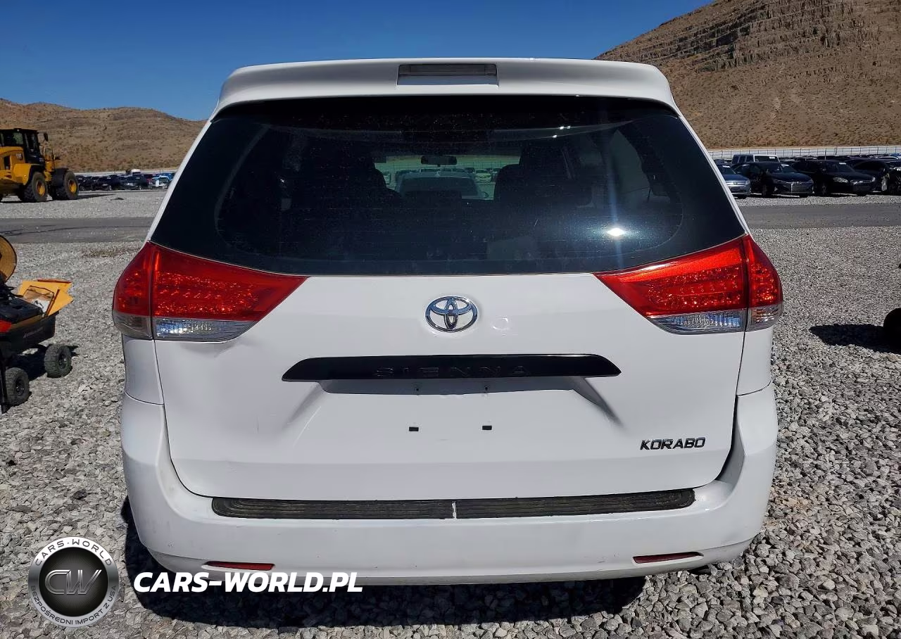 2012 Toyota Sienna Base 7-Passenger VIN:5TDKA3DC3CS010325 - 6