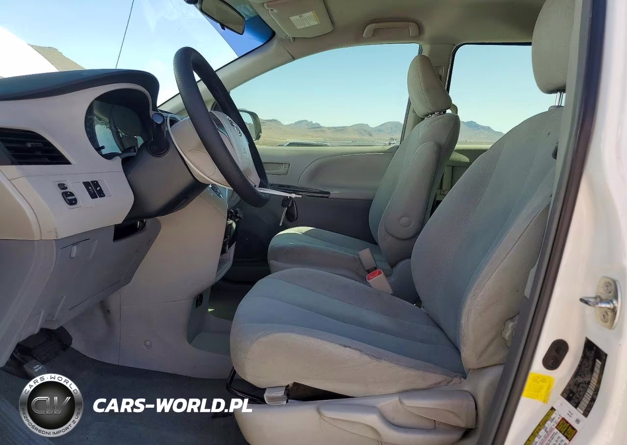 2012 Toyota Sienna Base 7-Passenger VIN:5TDKA3DC3CS010325 - 7