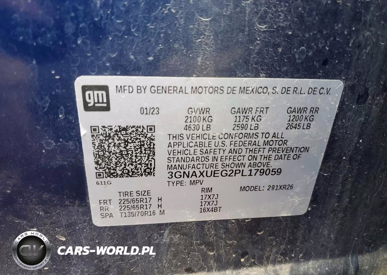 2023 Chevrolet Equinox Lt VIN:3GNAXUEG2PL179059 - 13