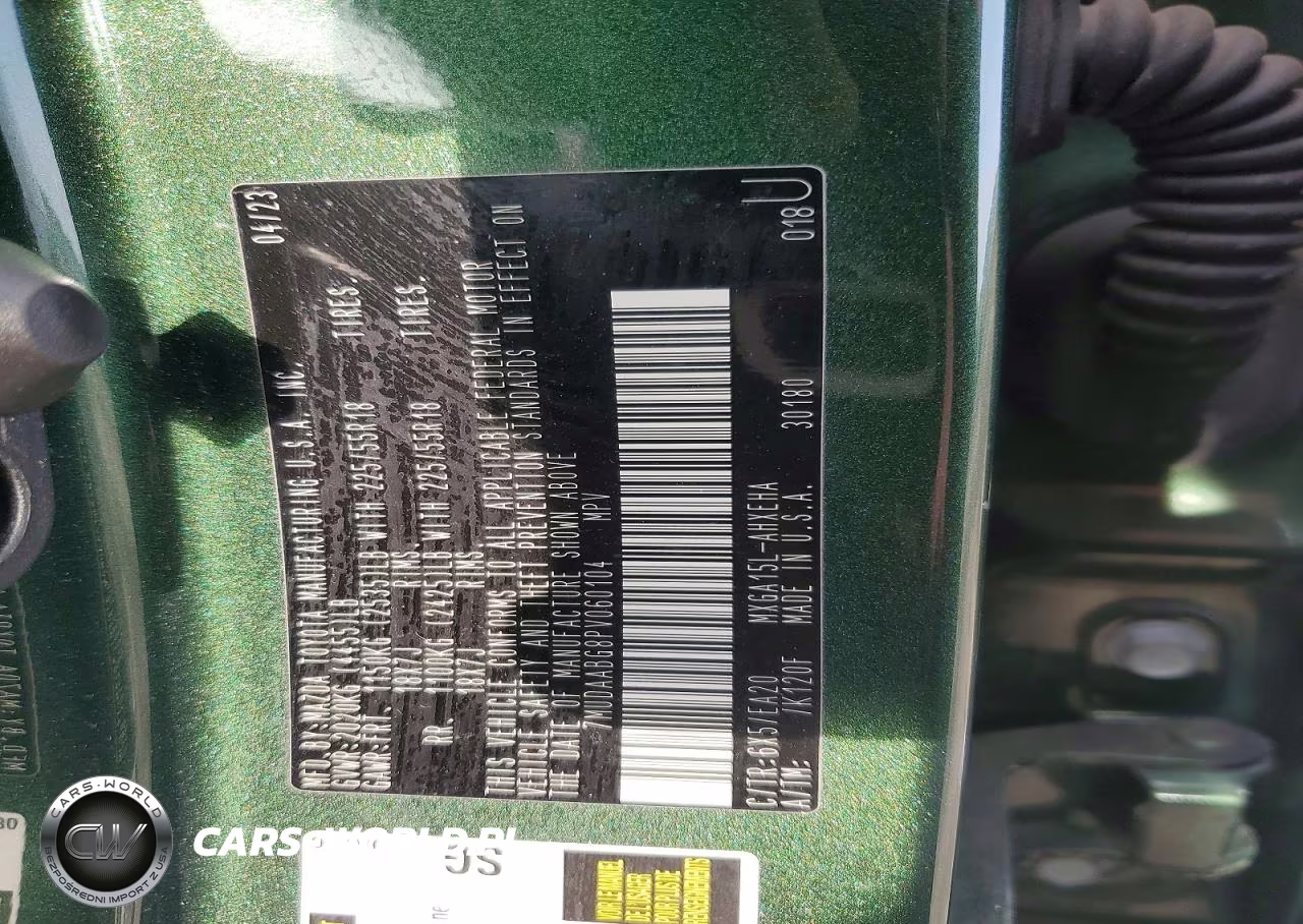 2023 Toyota Corolla Cross Xle VIN:7MUDAABG8PV060104 - 13