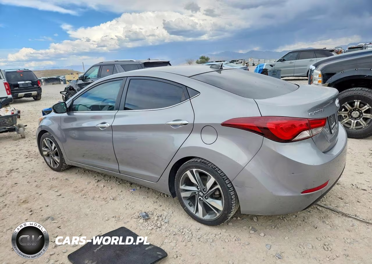 2015 Hyundai Elantra Limited VIN:KMHDH4AEXFU384166 - 2