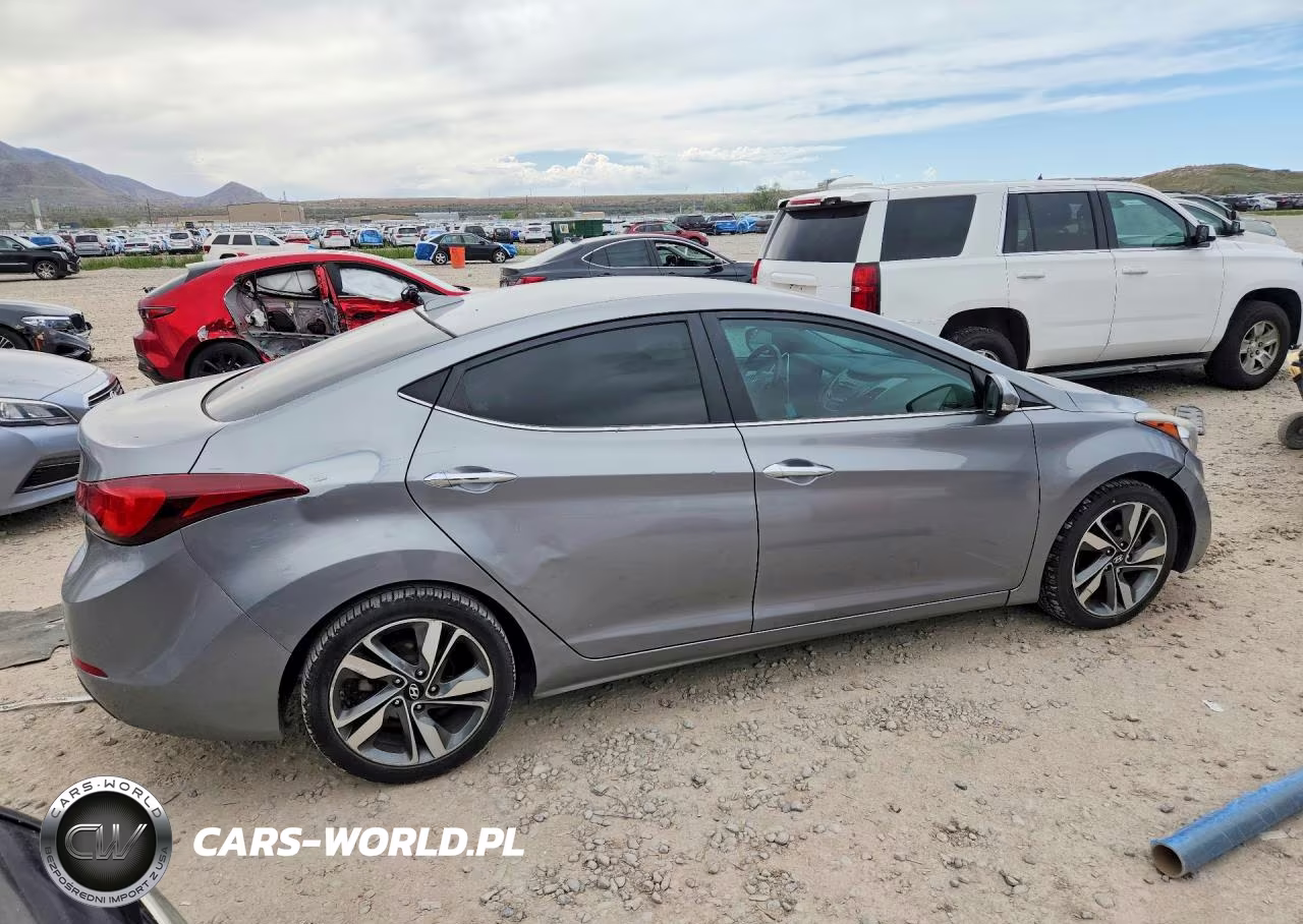 2015 Hyundai Elantra Limited VIN:KMHDH4AEXFU384166 - 3