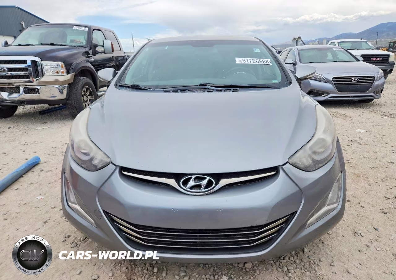 2015 Hyundai Elantra Limited VIN:KMHDH4AEXFU384166 - 5