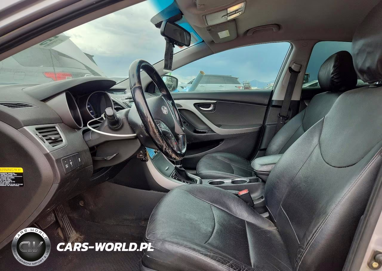 2015 Hyundai Elantra Limited VIN:KMHDH4AEXFU384166 - 7