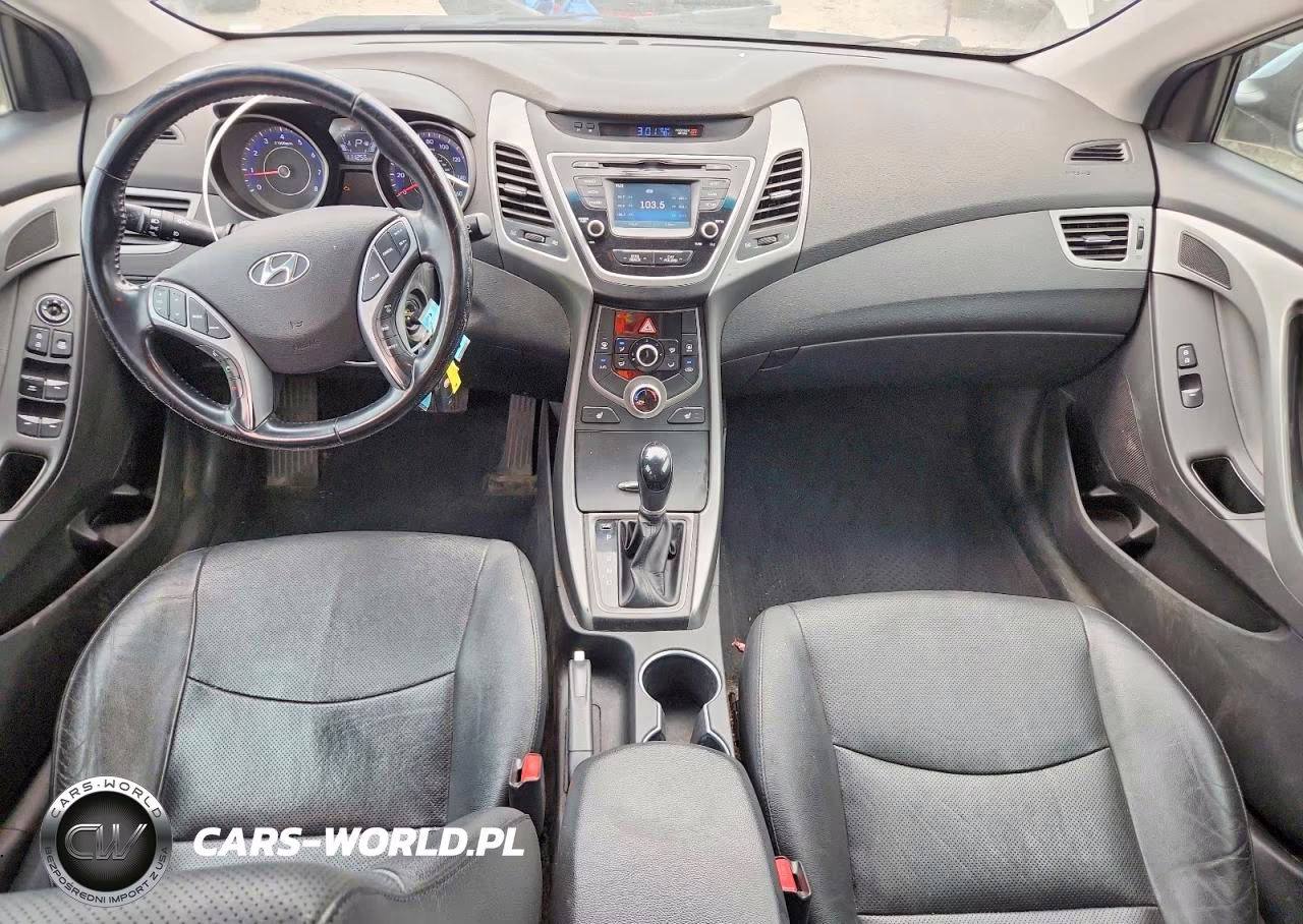 2015 Hyundai Elantra Limited VIN:KMHDH4AEXFU384166 - 8