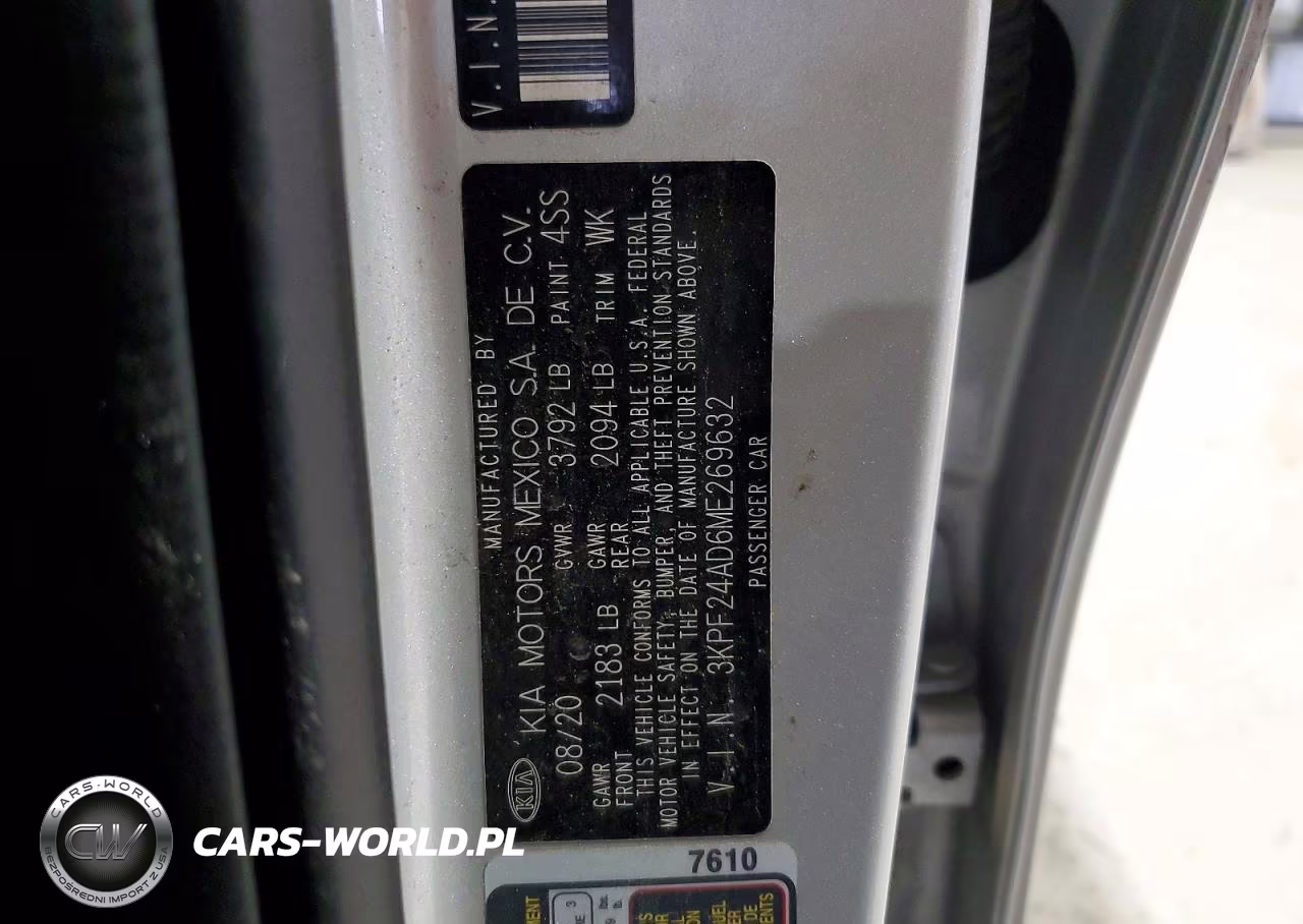 2021 Kia Forte Lxs VIN:3KPF24AD6ME269632 - 12