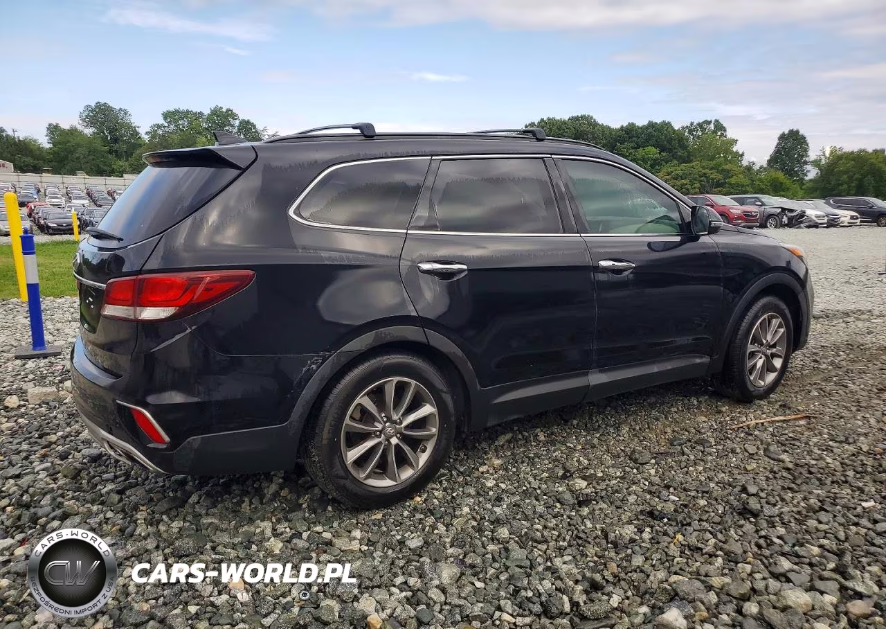 2017 Hyundai Santa Fe Se VIN:KM8SN4HFXHU169128 - 3