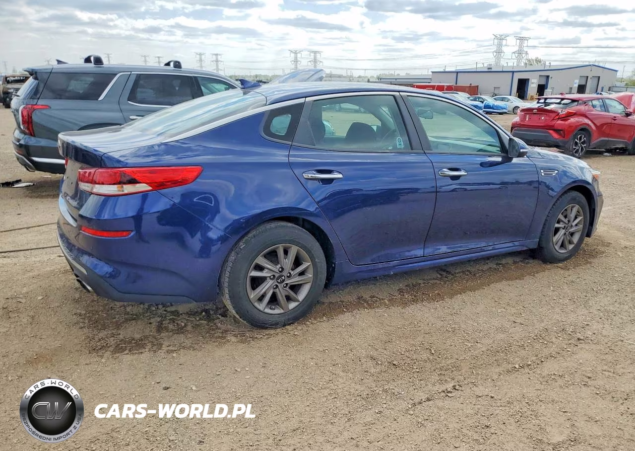 2020 Kia Optima Lx VIN:5XXGT4L33LG417599 - 3