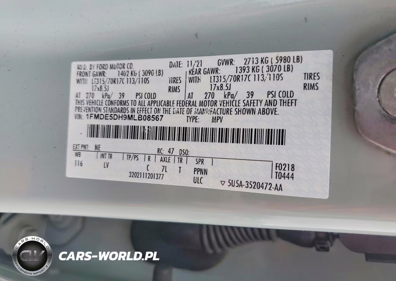 2021 Ford Bronco Base VIN:1FMDE5DH9MLB08567 - 13