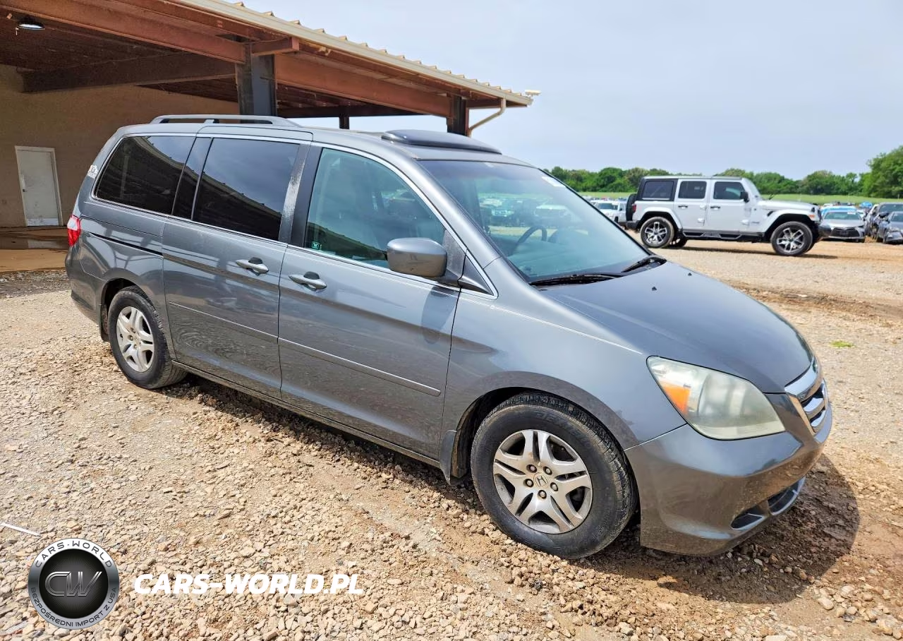 2007 Honda Odyssey Exl VIN:5FNRL38697B132145 - 4