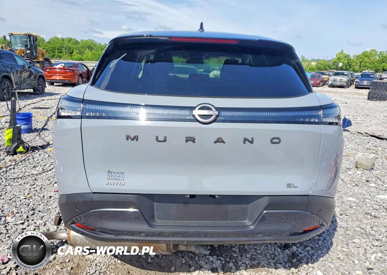 2025 Nissan Murano Sl VIN:5N1AZ3CS4SC119028 - 6
