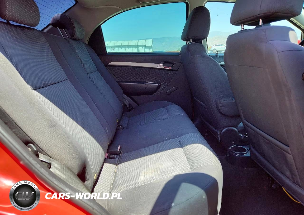 2009 Chevrolet Aveo Ls VIN:KL1TD56E39B368456 - 10
