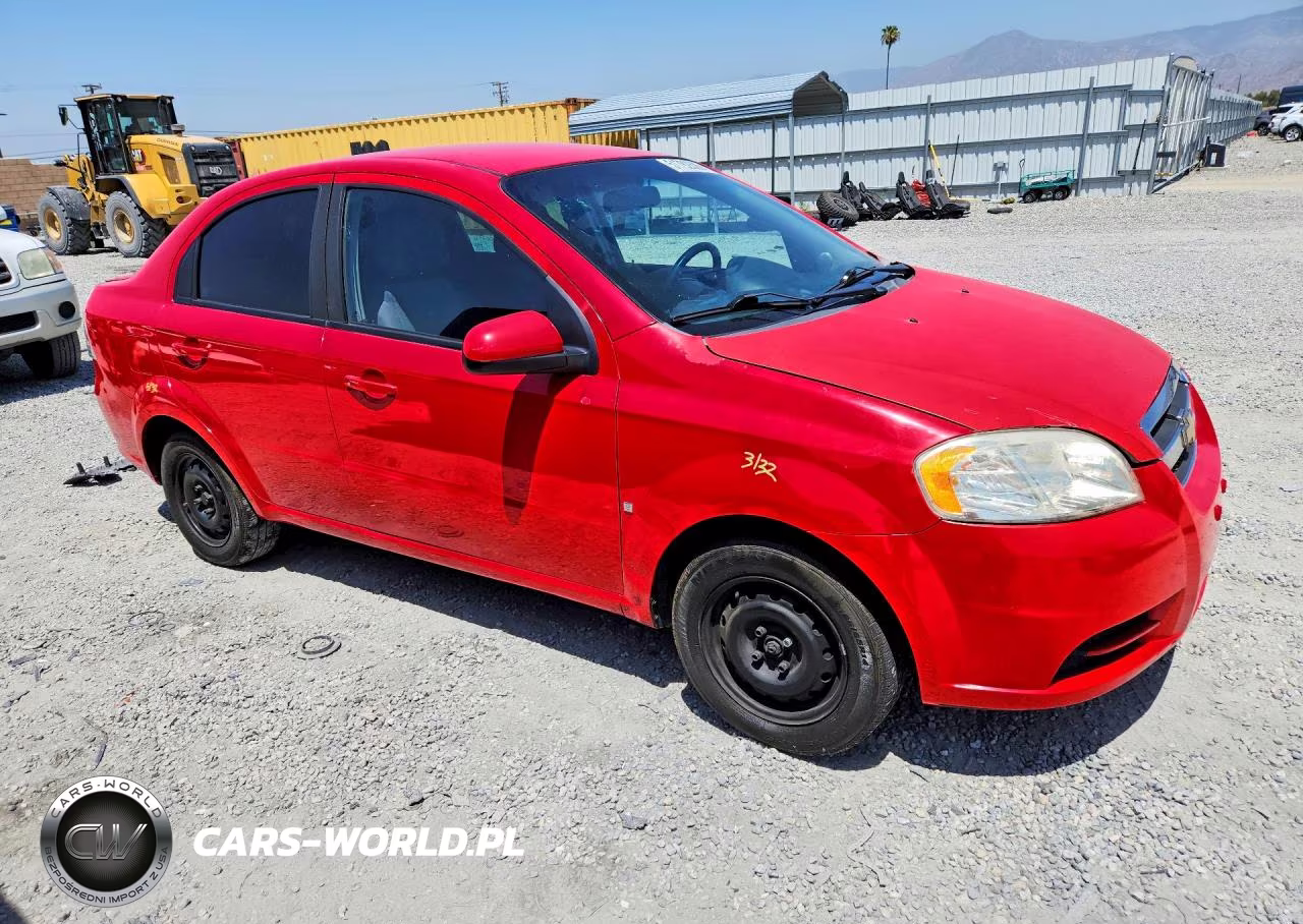 2009 Chevrolet Aveo Ls VIN:KL1TD56E39B368456 - 4