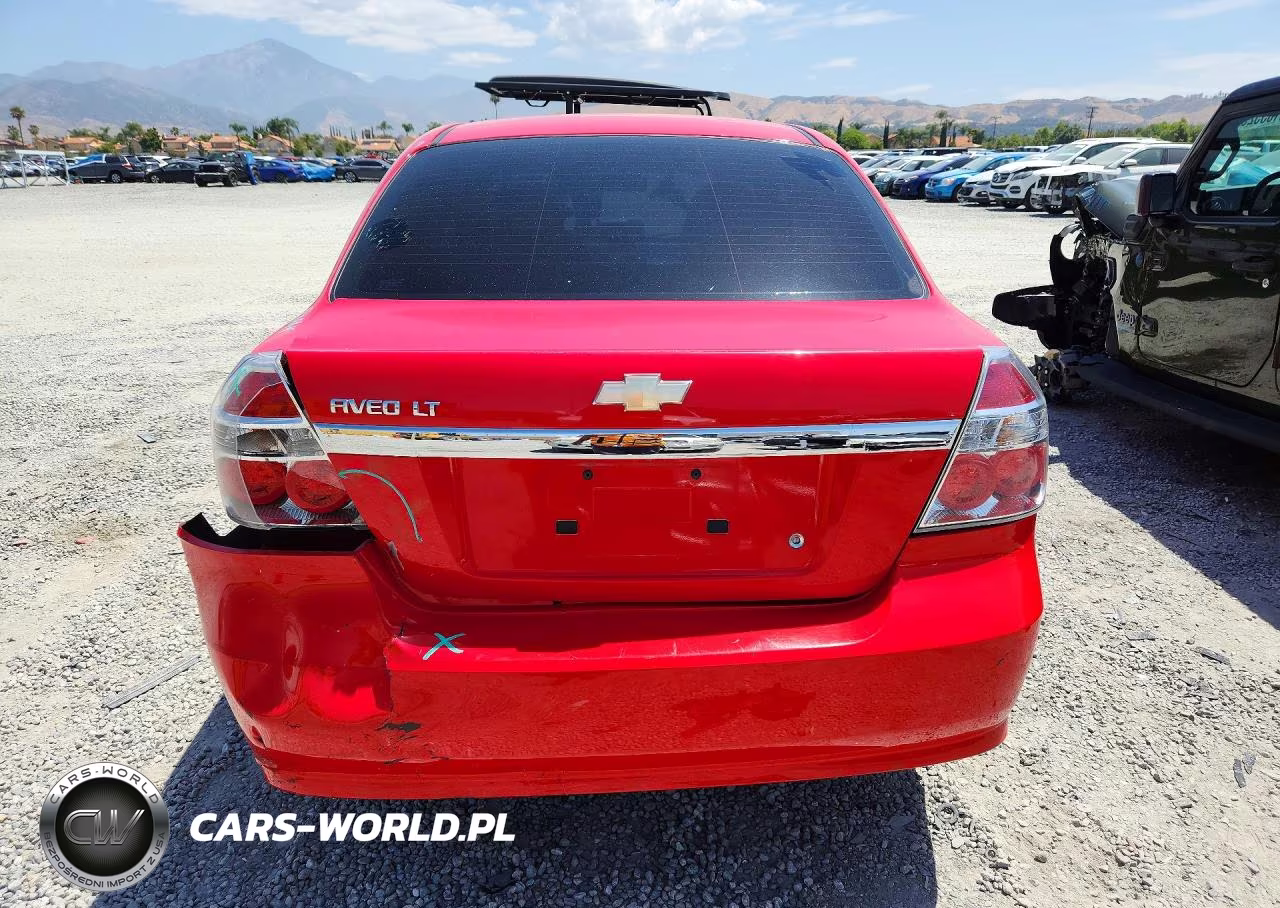 2009 Chevrolet Aveo Ls VIN:KL1TD56E39B368456 - 6