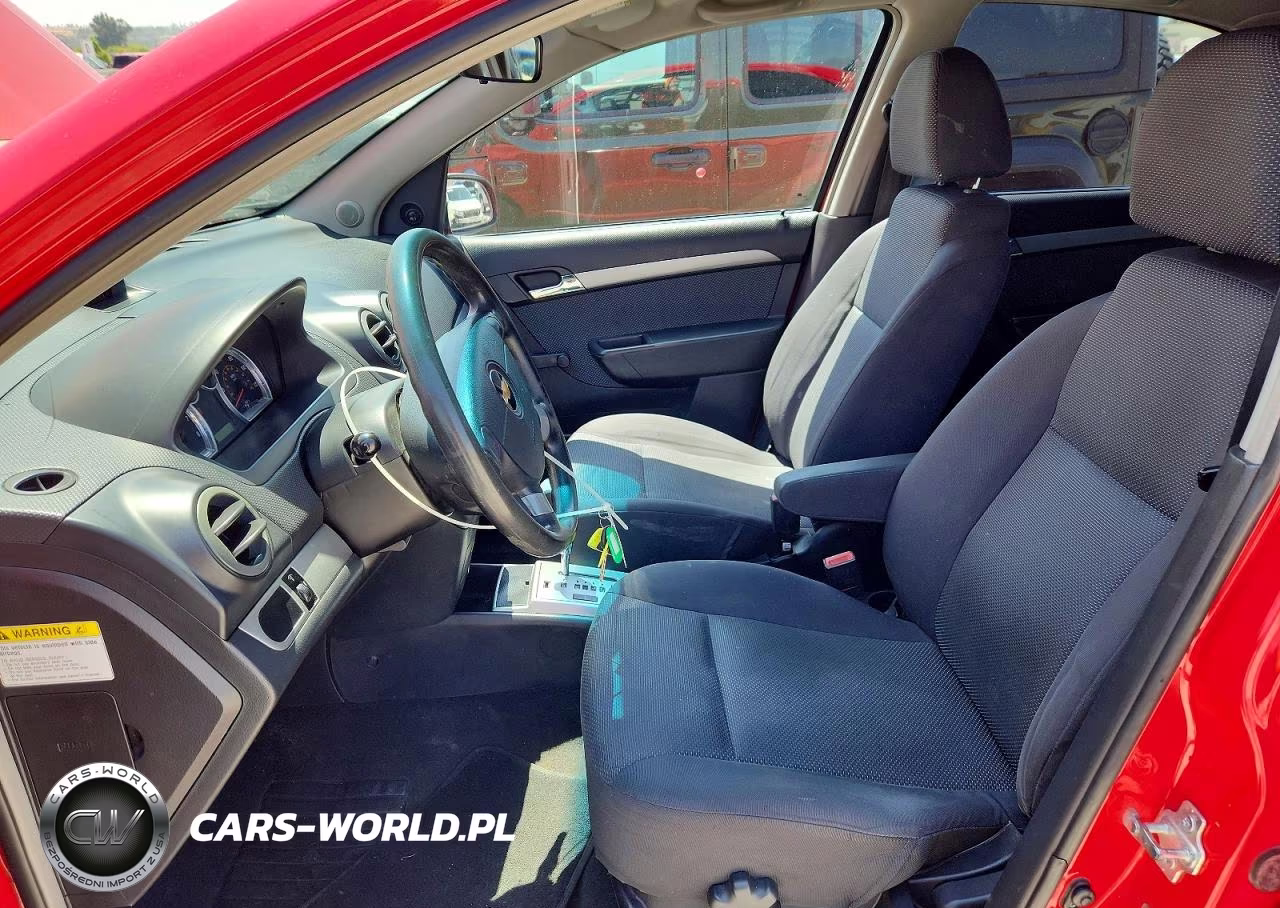 2009 Chevrolet Aveo Ls VIN:KL1TD56E39B368456 - 7