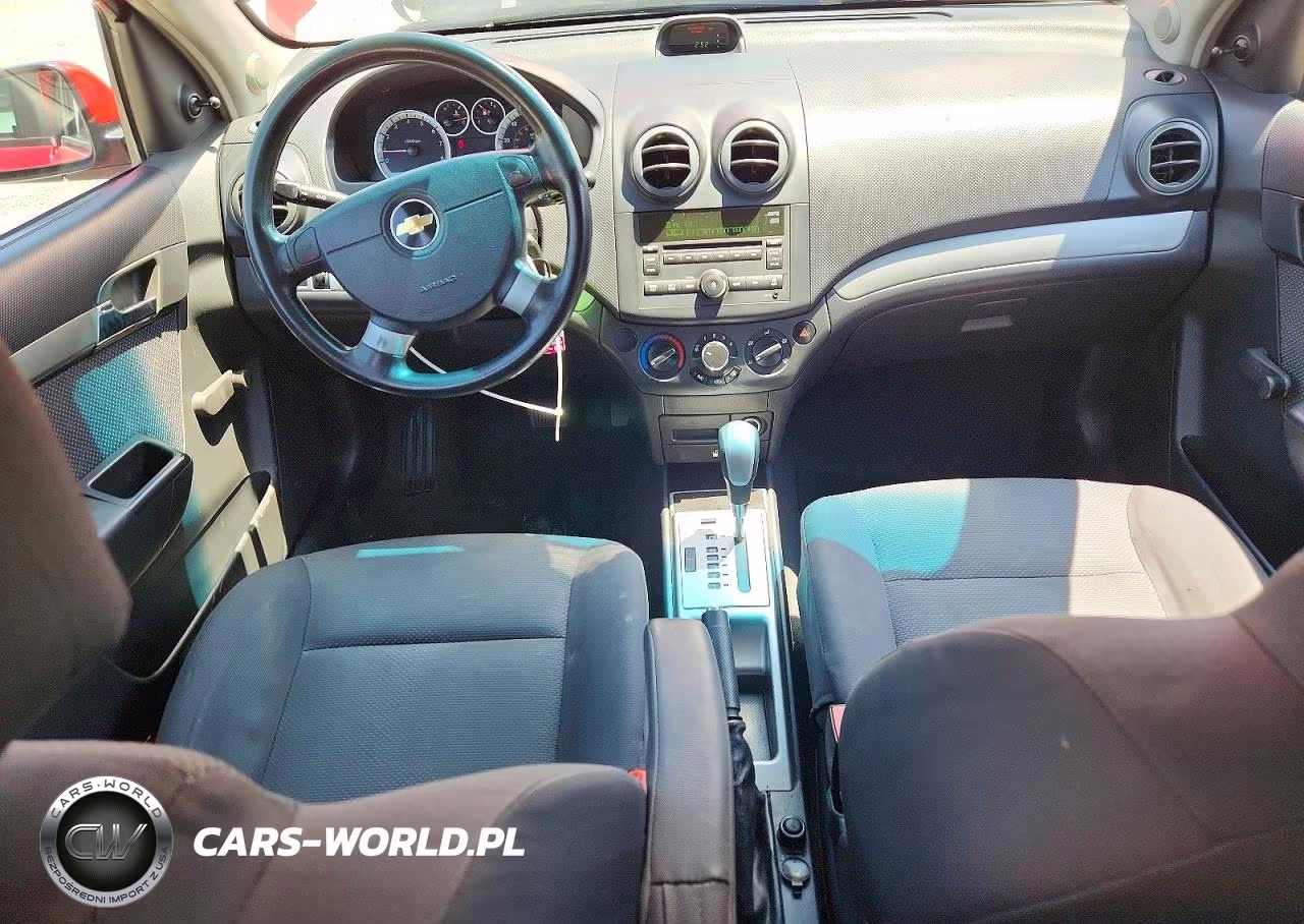 2009 Chevrolet Aveo Ls VIN:KL1TD56E39B368456 - 8