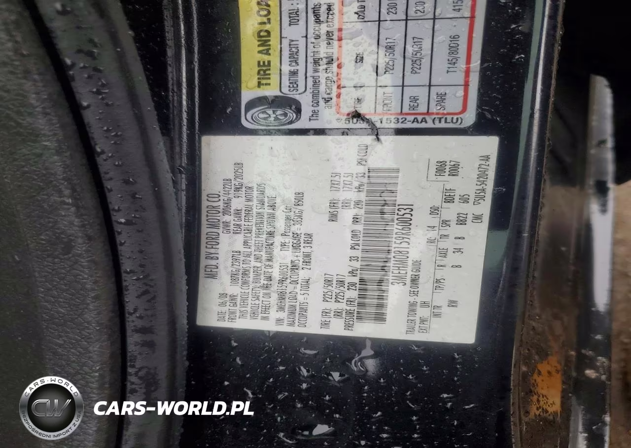 2009 Mercury Milan Premier VIN:3MEHM08159R600531 - 12