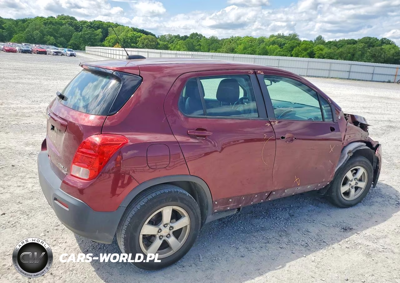 2016 Chevrolet Trax Ls VIN:3GNCJNSB4GL243305 - 3