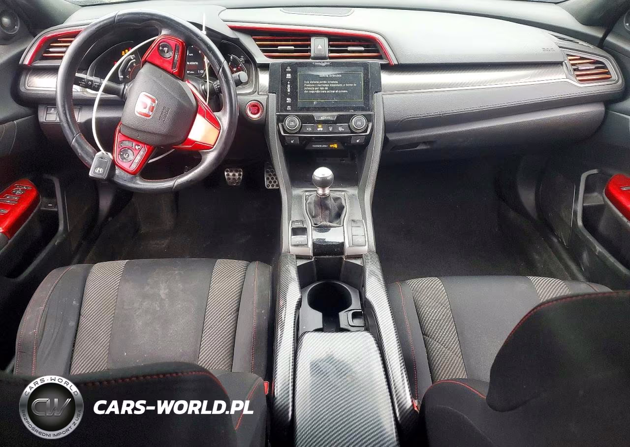 2017 Honda Civic Si VIN:2HGFC1E55HH703002 - 8