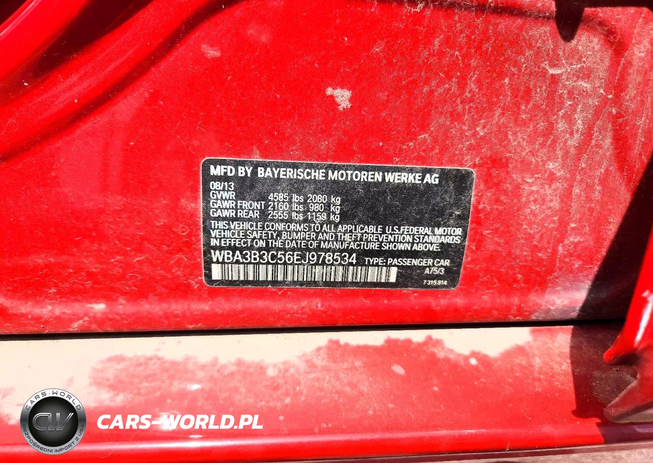 2014 BMW 428I VIN:WBA3B3C56EJ978534 - 13