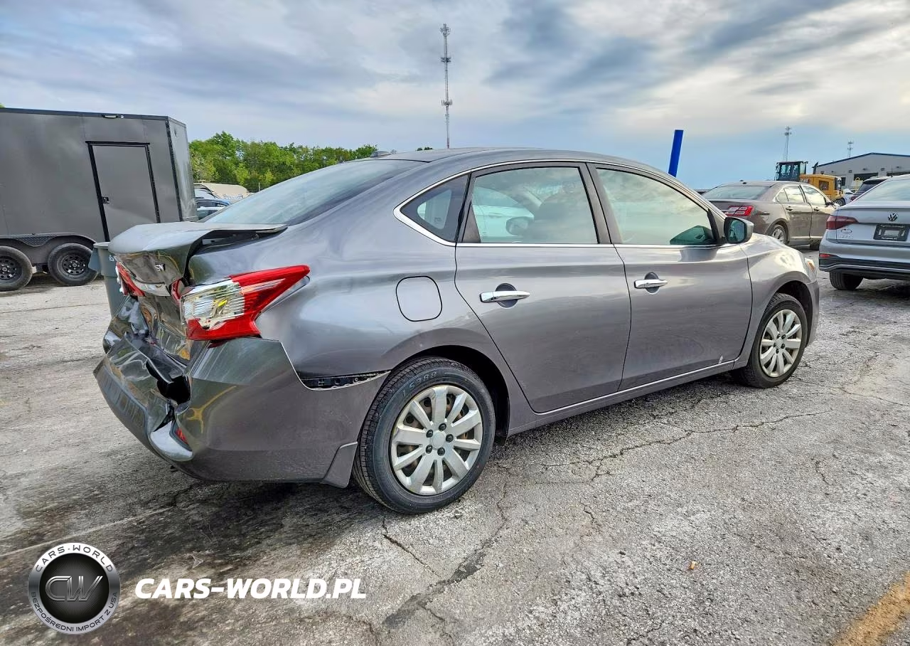 2017 Nissan Sentra Sv VIN:3N1AB7AP1HY383907 - 3