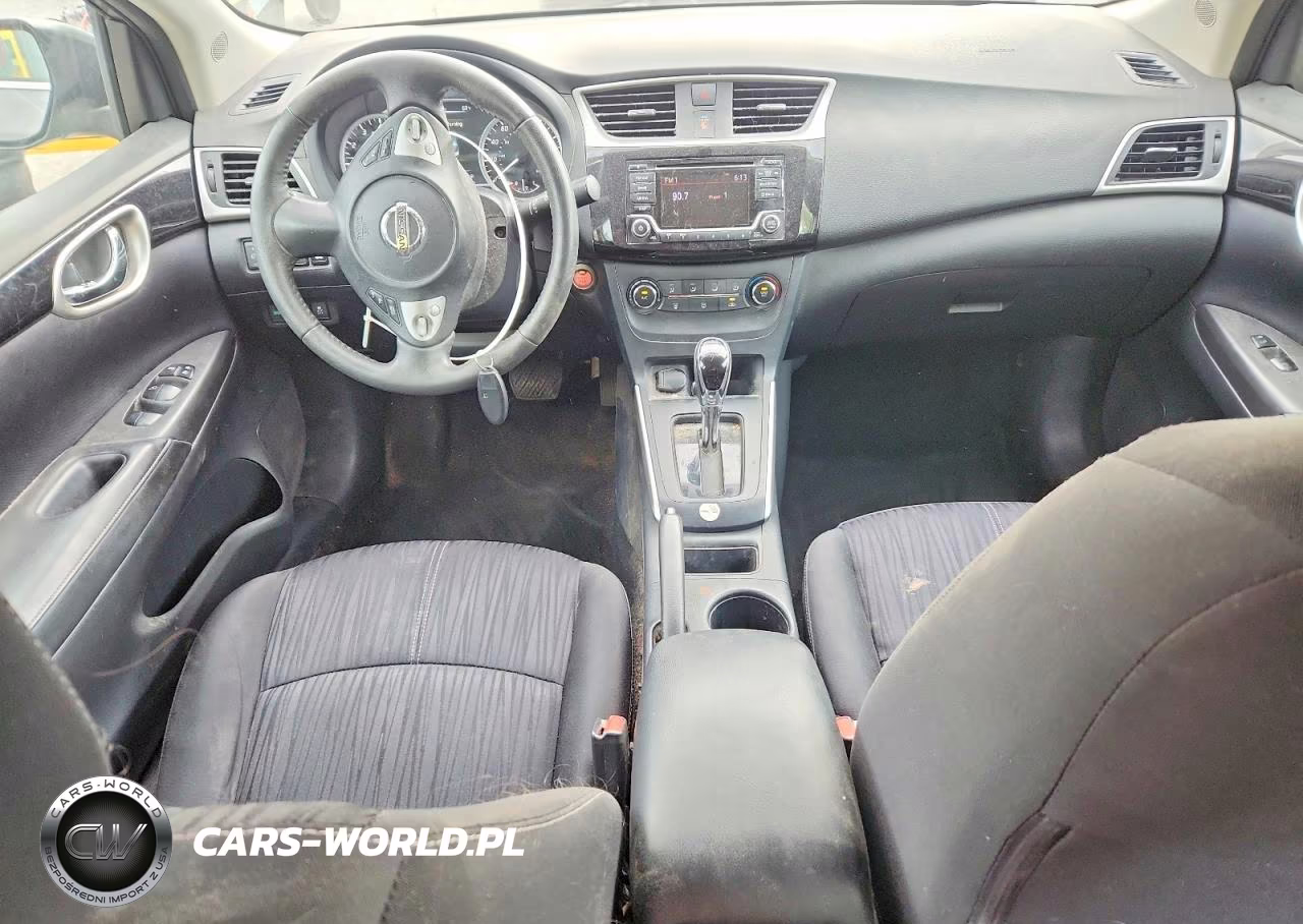 2017 Nissan Sentra Sv VIN:3N1AB7AP1HY383907 - 8