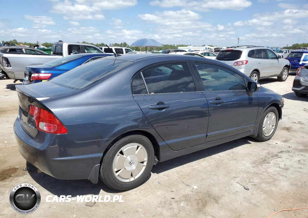 2008 Honda Civic Hybrid VIN:JHMFA36228S027300 - 3