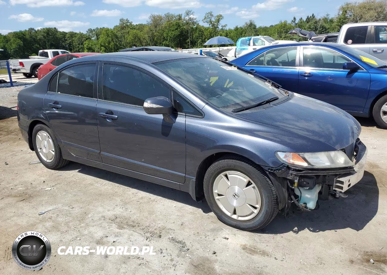 2008 Honda Civic Hybrid VIN:JHMFA36228S027300 - 4