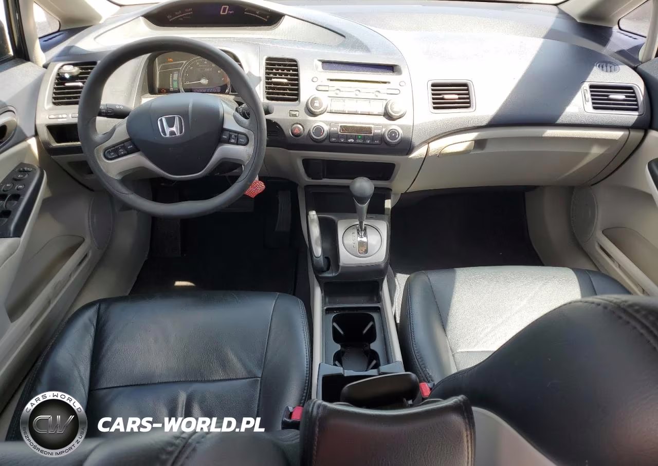 2008 Honda Civic Hybrid VIN:JHMFA36228S027300 - 8
