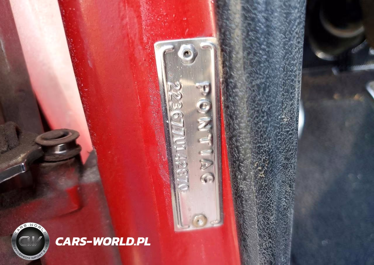 1967 Pontiac Firebird VIN:223677U142870 - 12