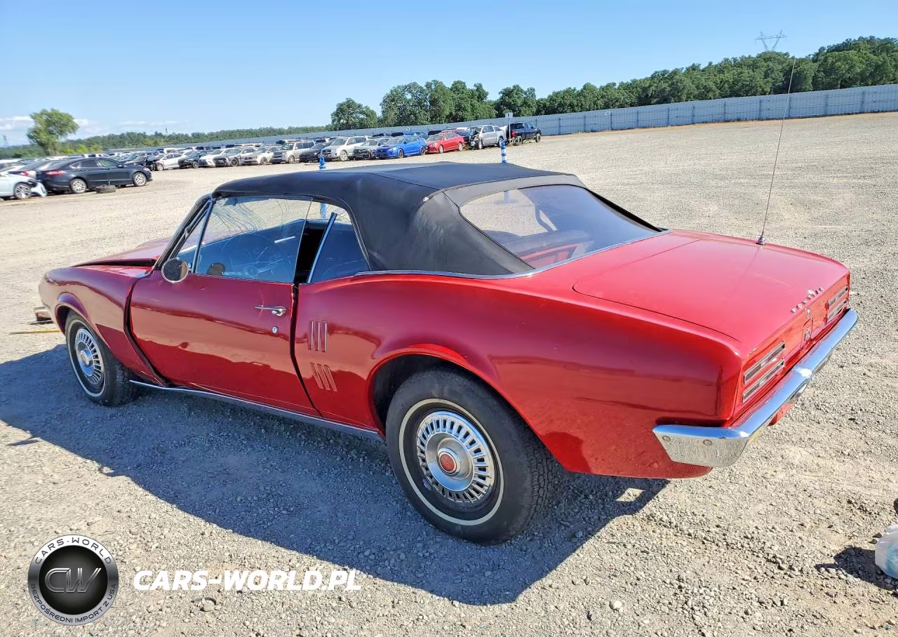 1967 Pontiac Firebird VIN:223677U142870 - 2