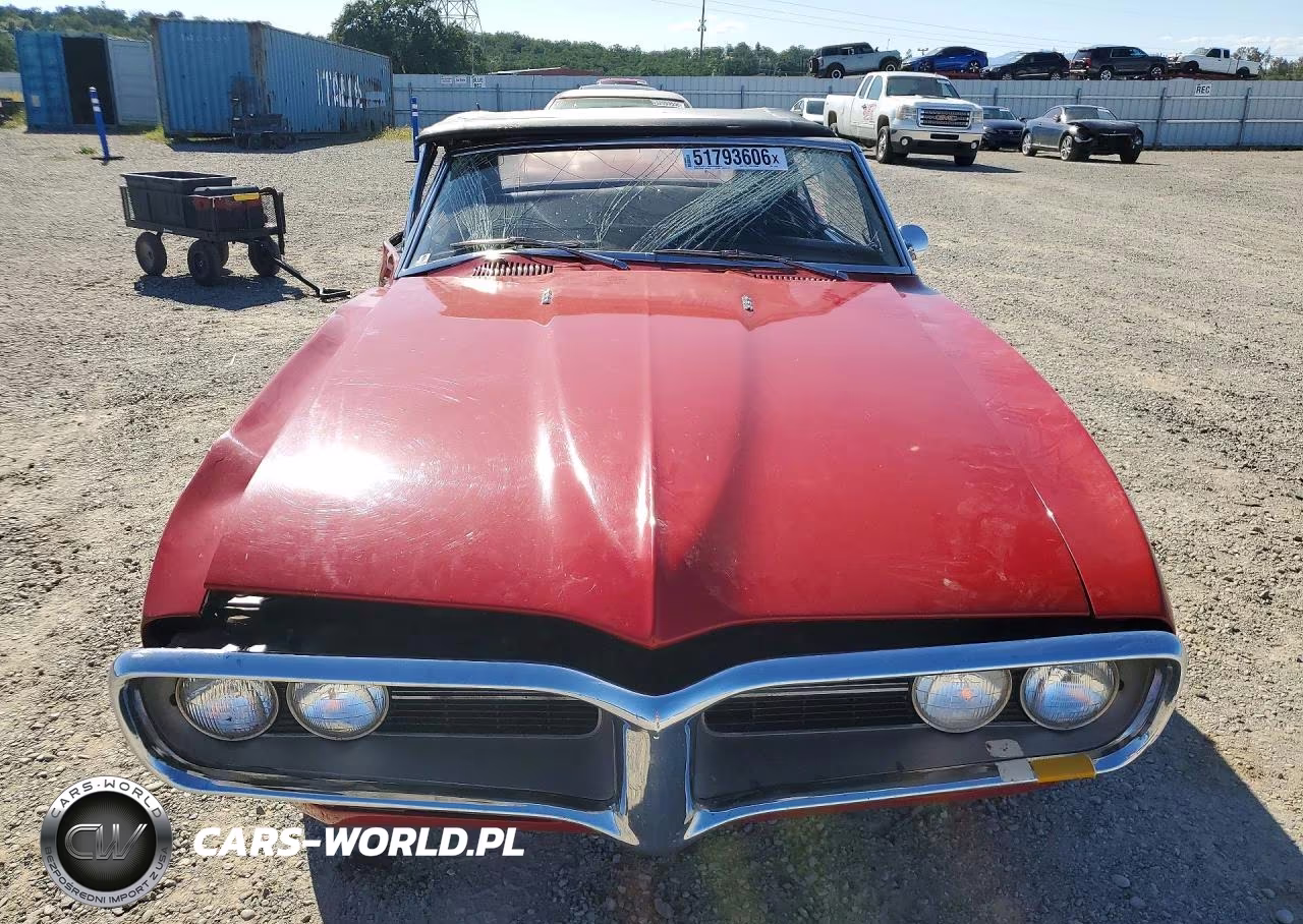 1967 Pontiac Firebird VIN:223677U142870 - 5