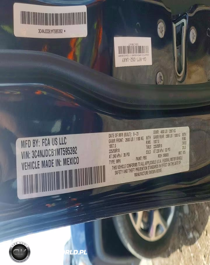 2021 Jeep Compass Limited VIN:3C4NJDCB1MT595392 - 12