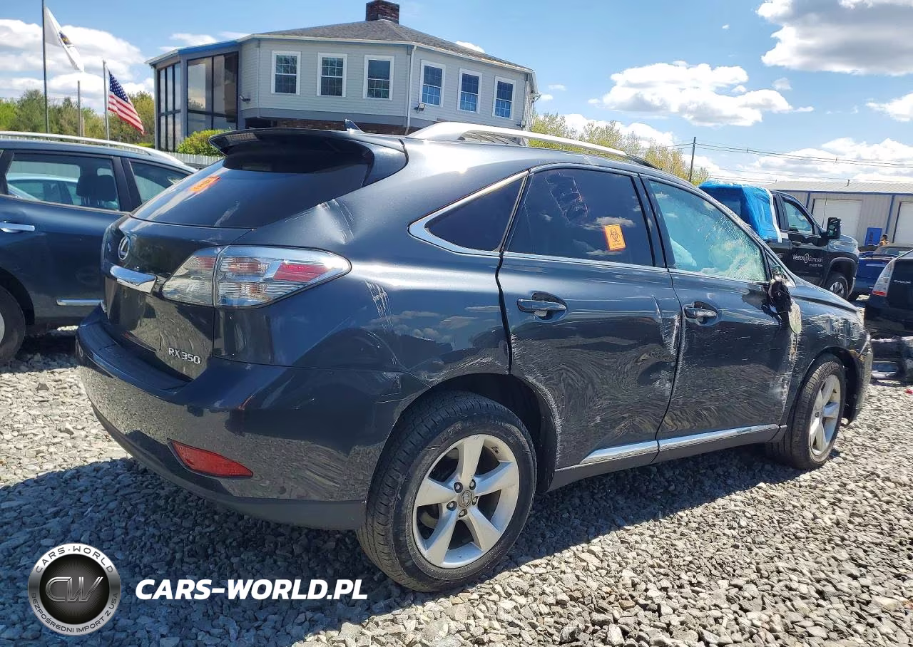 2010 Lexus Rx 350 VIN:2T2BK1BA7AC029576 - 3