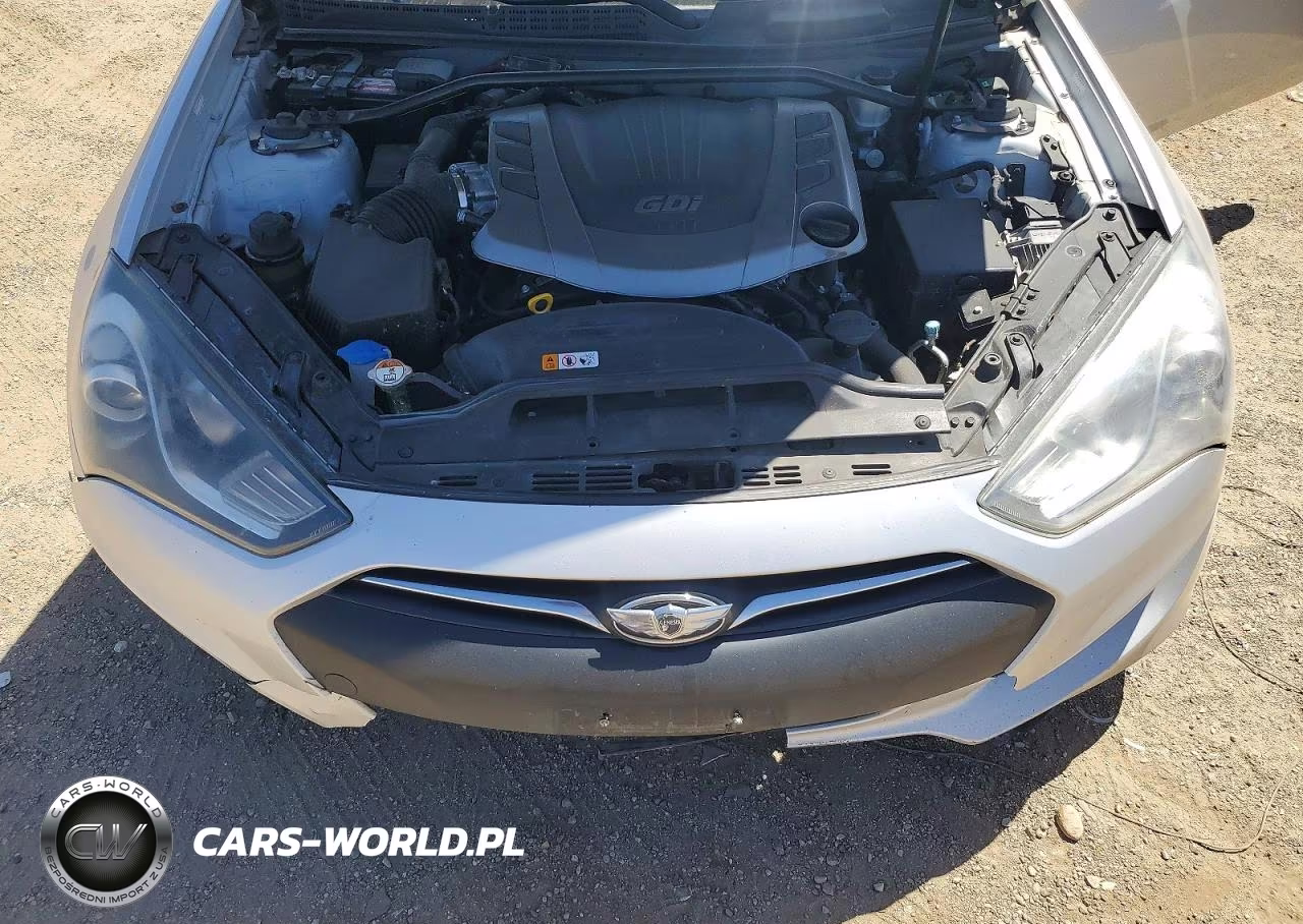 2016 Hyundai Genesis Coupe 3.8L VIN:KMHHT6KJ2GU133134 - 11