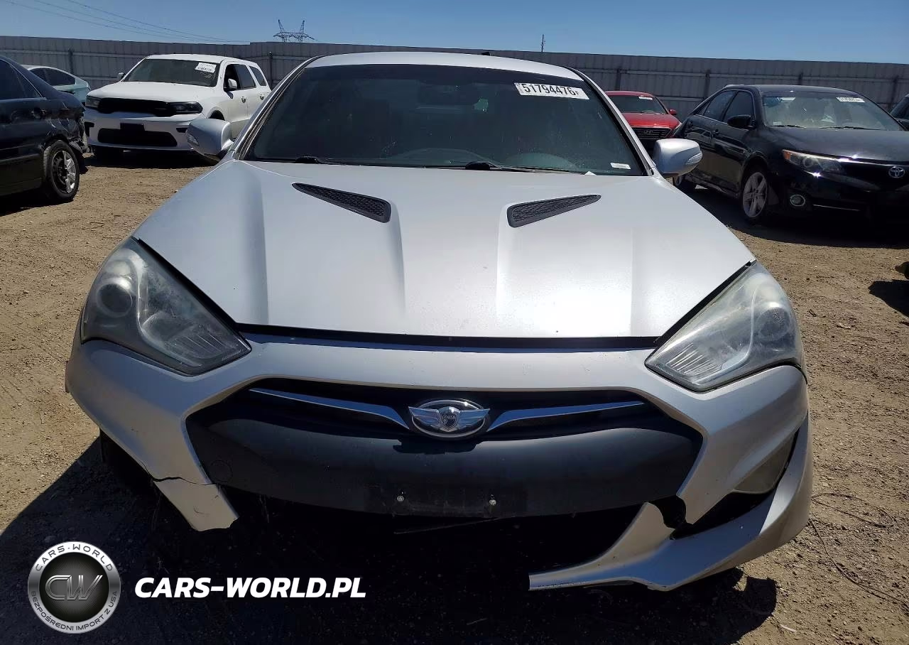 2016 Hyundai Genesis Coupe 3.8L VIN:KMHHT6KJ2GU133134 - 5