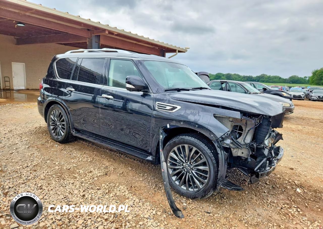 2023 Infiniti Qx80 Luxe VIN:JN8AZ2AFXP9757118 - 4