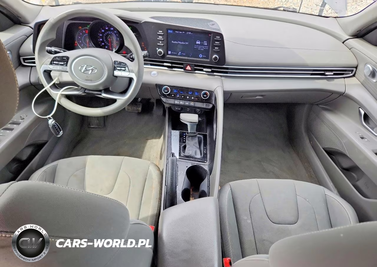 2022 Hyundai Elantra Sel VIN:KMHLM4AG6NU216645 - 8