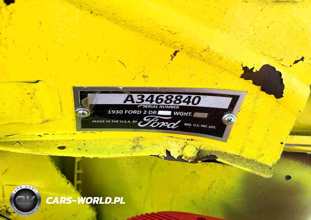 1930 Ford Uk VIN:A3468840 - 12