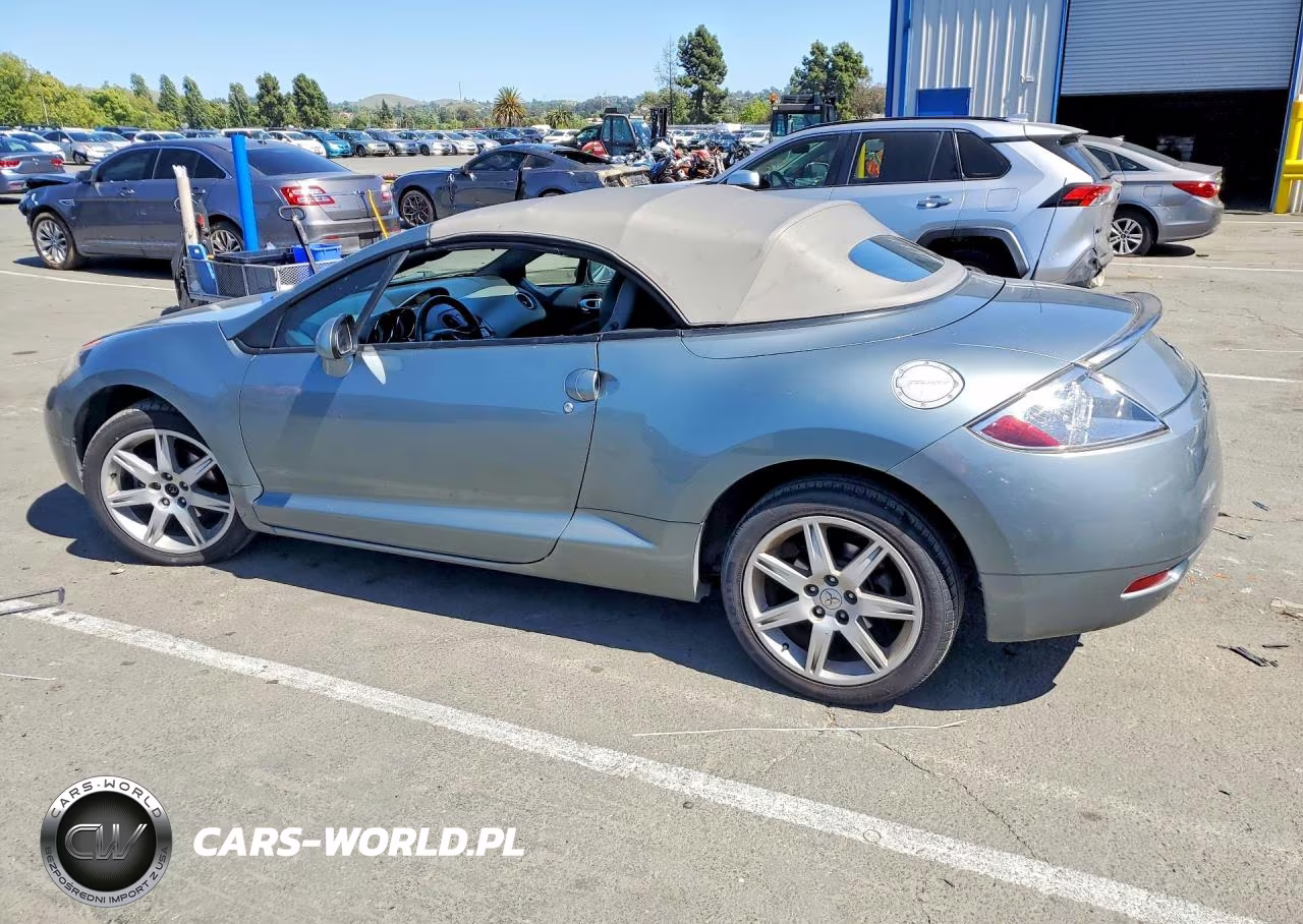 2007 Mitsubishi Eclipse Spyder Gt VIN:4A3AL35T57E036776 - 2