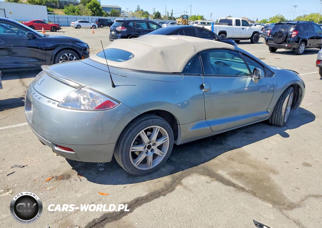 2007 Mitsubishi Eclipse Spyder Gt VIN:4A3AL35T57E036776 - 3