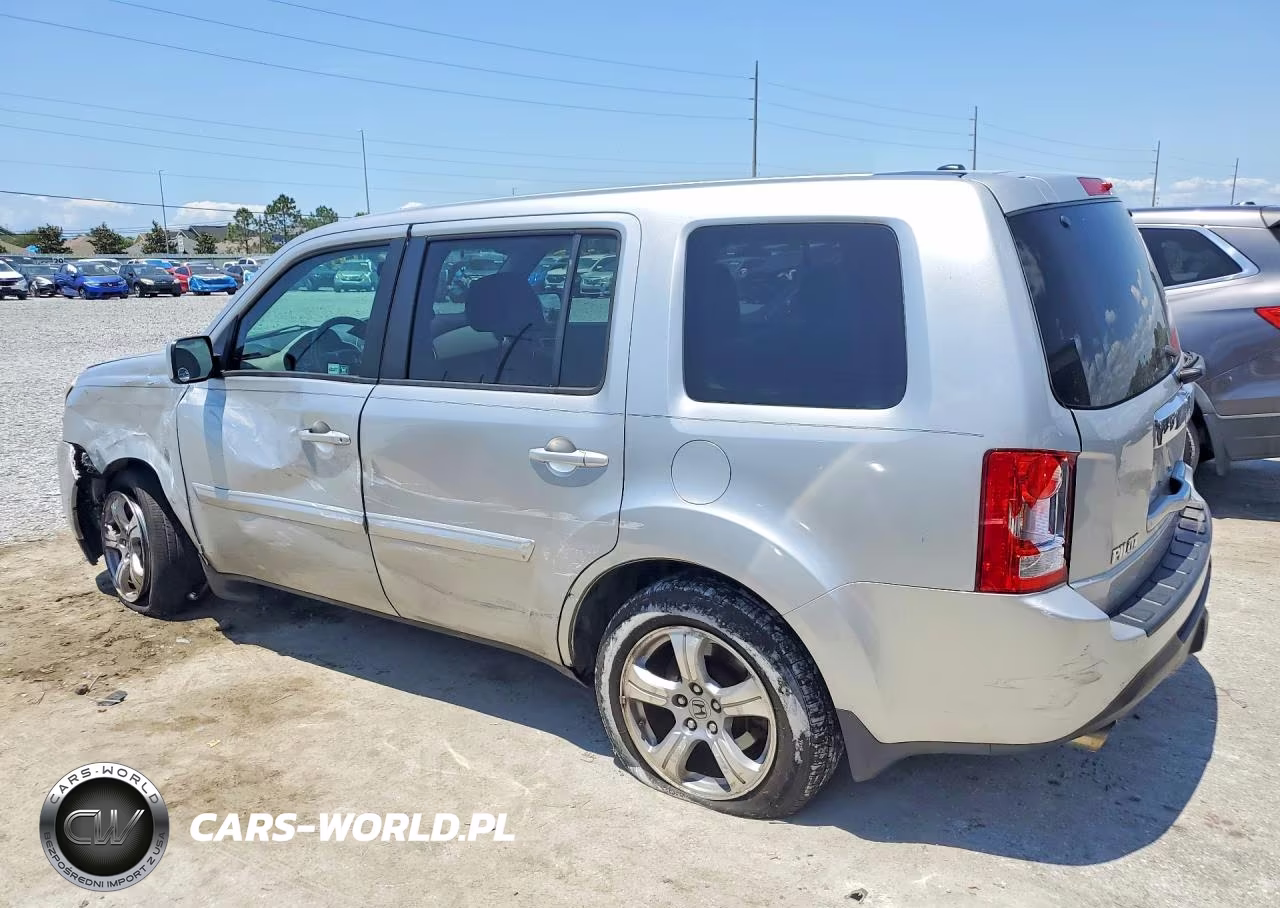 2012 Honda Pilot Exl VIN:5FNYF4H56CB062789 - 2