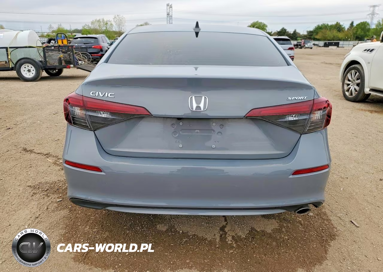 2025 Honda Civic Sport VIN:2HGFE2F52SH545031 - 6