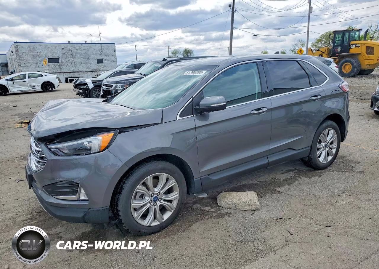 2022 Ford Edge Titanium VIN:2FMPK4K98NBB06158 - 1