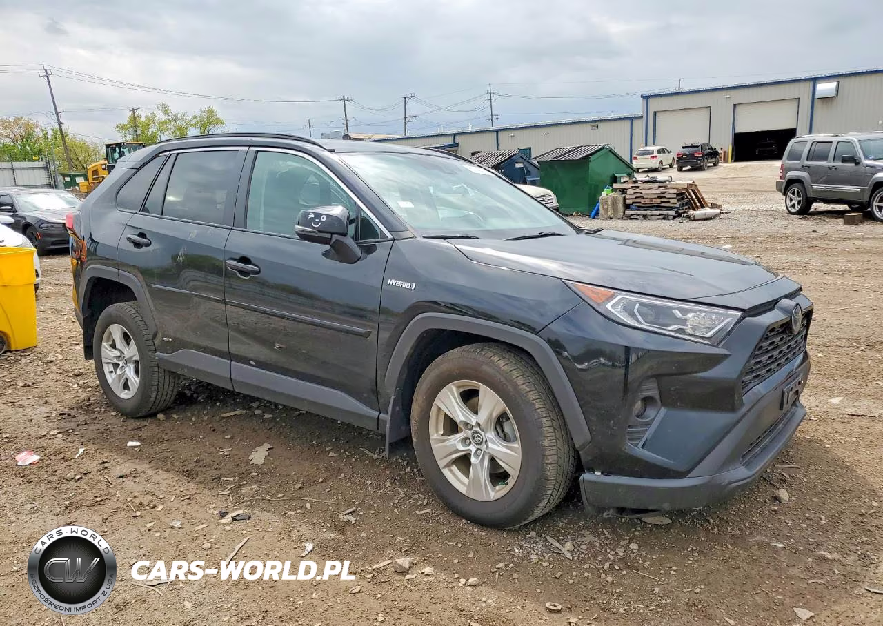 2021 Toyota Rav4 Hybrid Xle VIN:4T3R6RFV2MU013170 - 4