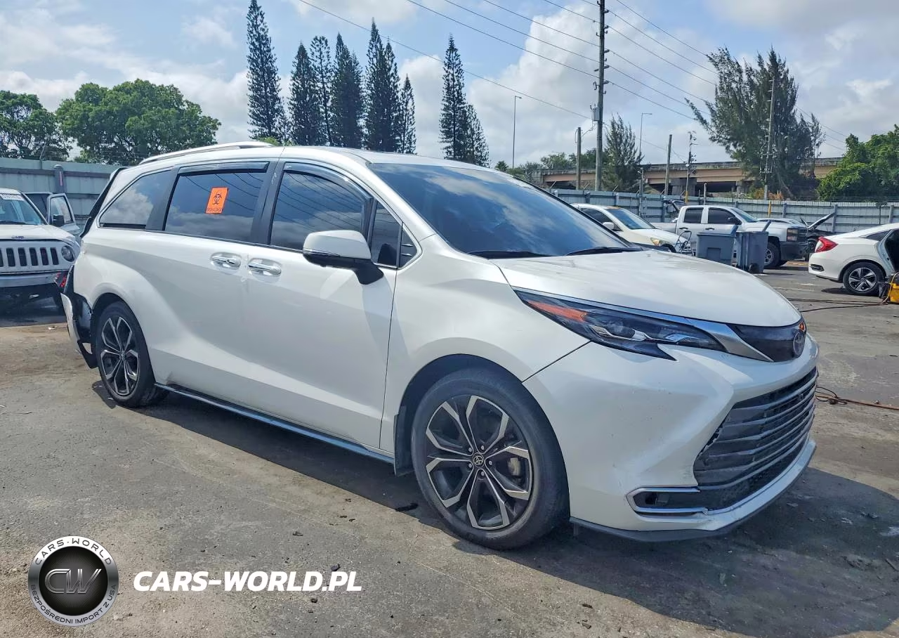 2025 Toyota Sienna Platinum 7-Passenger VIN:5TDERKEC2SS265884 - 4